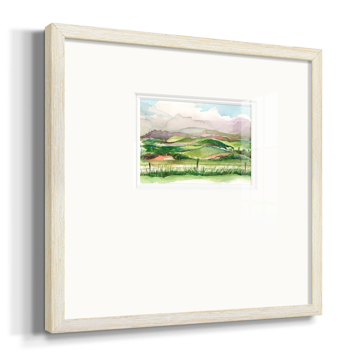 Bennachie Rain II Premium Framed Print Double Matboard