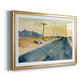 Deserted Highway II Premium Framed Print - Ready to Hang