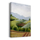 Tuscan Valley Sketch II Premium Gallery Wrapped Canvas - Ready to Hang