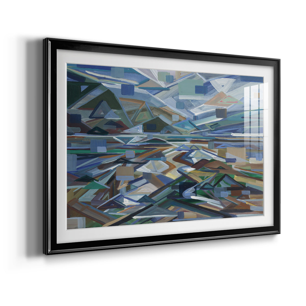 Low Tide - Modern Framed Art Print