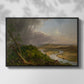 View from Mount Holyoke, Northampton, Massachusetts, after a Thunderstorm (Oxbow), 1836 - Floater Framed Canvas Print