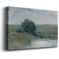 Riverbank Impression I Premium Gallery Wrapped Canvas - Ready to Hang