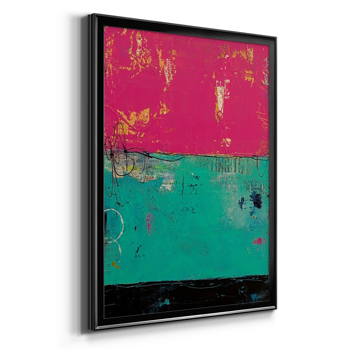 Good Mood - Modern Framed Canvas Print
