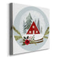 Snow Globe Village Collection C-Premium Gallery Wrapped Canvas - Ready to Hang