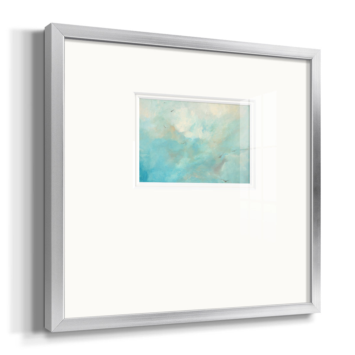 Flying Home - Premium Framed Print Double Matboard