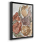 Cropped Floral Arrangement II - Modern Framed Canvas Print