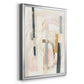 Melon Litmus III - Modern Framed Canvas Print