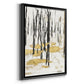 Gilded Winter I - Modern Framed Canvas Print