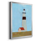Lookout Point II - Modern Framed Canvas Print