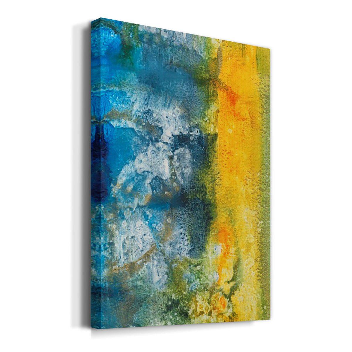 Aquatic Energy II Premium Gallery Wrapped Canvas - Ready to Hang