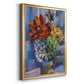Modern Bouquet - Modern Framed Canvas Print