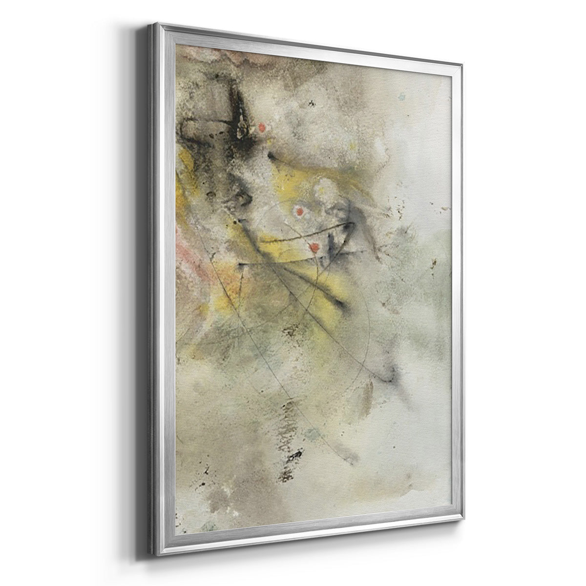Soft Inspiration II - Modern Framed Canvas Print
