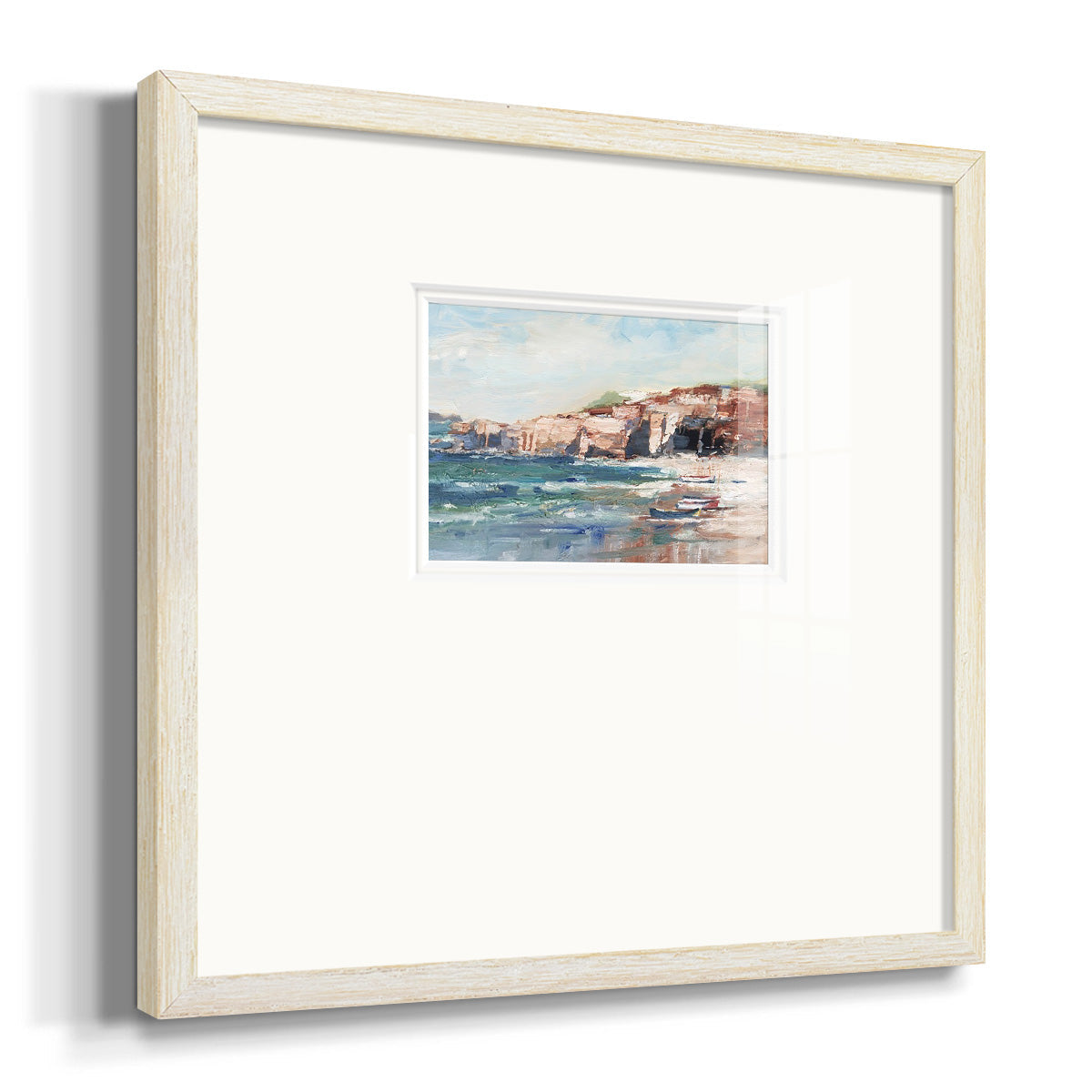 Sea Cliff Study II Premium Framed Print Double Matboard