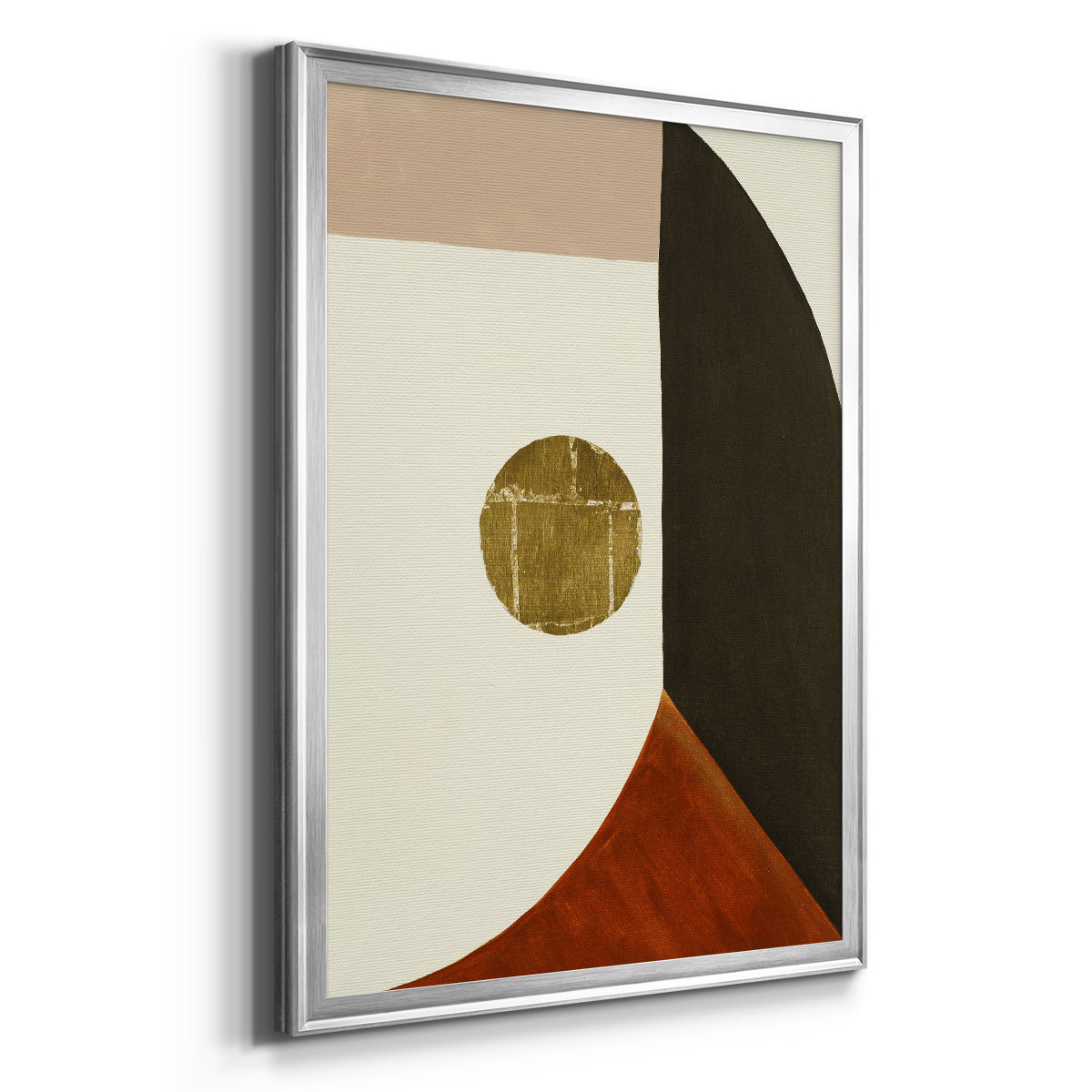 High Notes III - Modern Framed Canvas Print