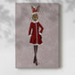 Christmas Christmas Fashion Bunny - Gallery Wrapped Canvas