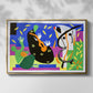 The Sorrows of the King, 1952 - Floater Framed Canvas Print