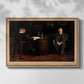 The Sentence of Death, 1908 - Floater Framed Canvas Print