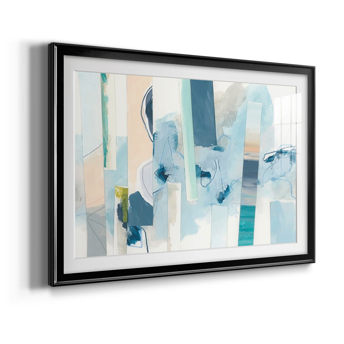 Liquid Strata II - Modern Framed Art Print