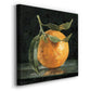 Dark Orange Still Life I-Premium Gallery Wrapped Canvas - Ready to Hang