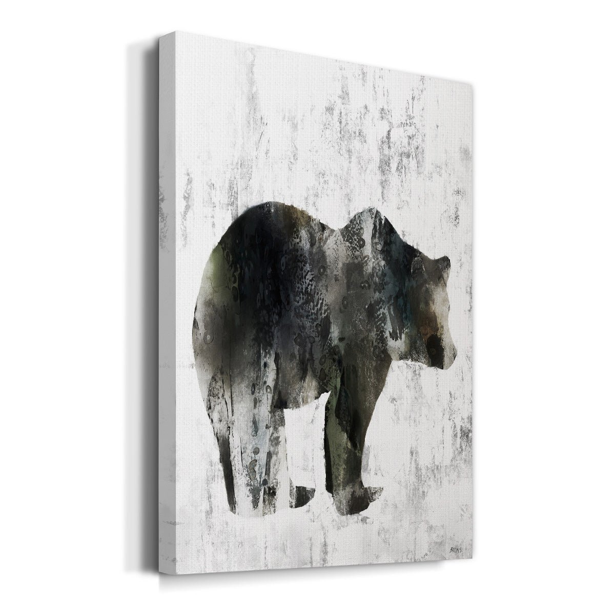 BEAR TOTEM Premium Gallery Wrapped Canvas - Ready to Hang