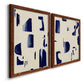 Fragment Abstraction I - Premium Framed Canvas 2 Piece Set - Ready to Hang