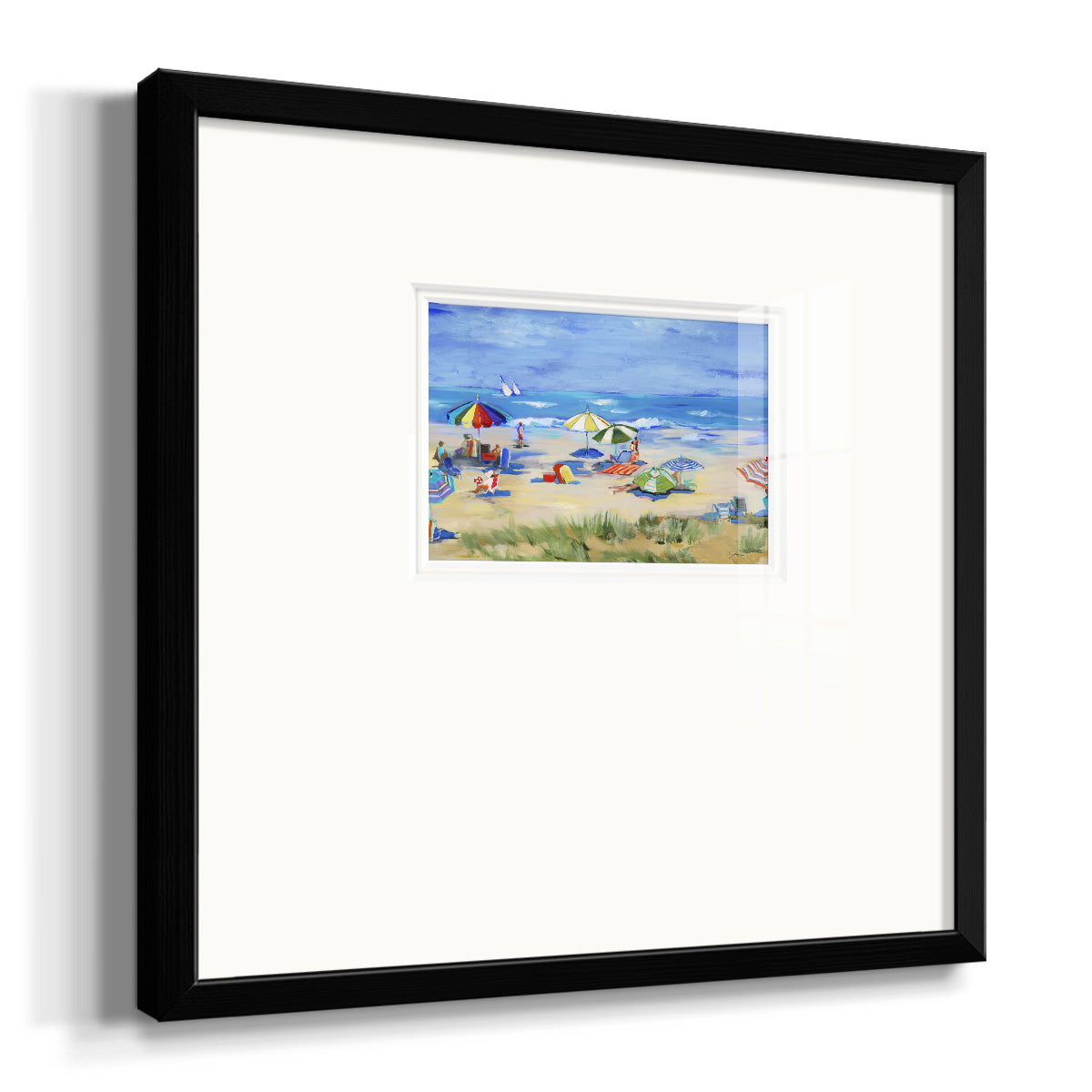 Sunshine State of Mind Premium Framed Print Double Matboard