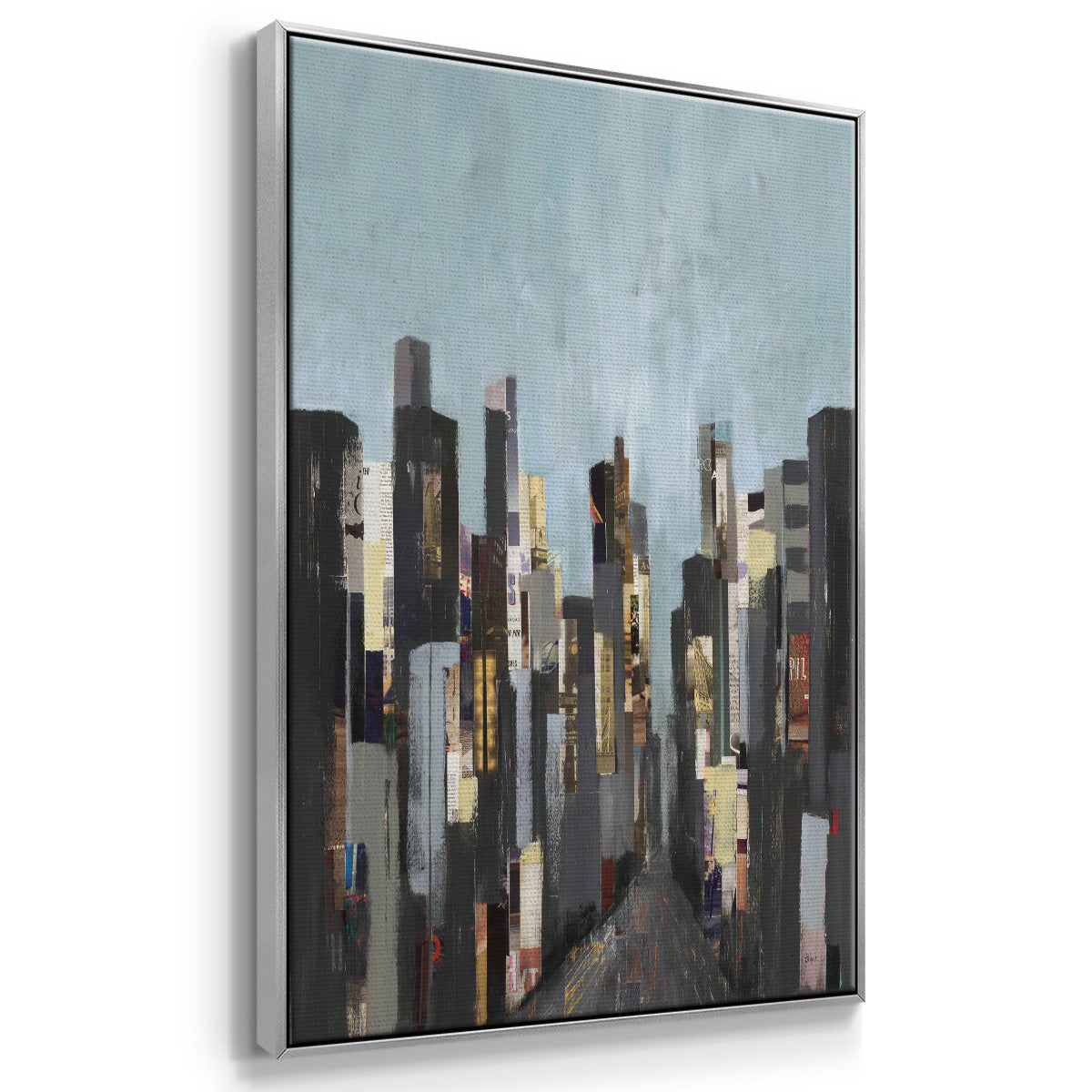 City Beat - Framed Premium Gallery Wrapped Canvas L Frame - Ready to Hang