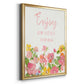 Little Things - Modern Framed Canvas Print
