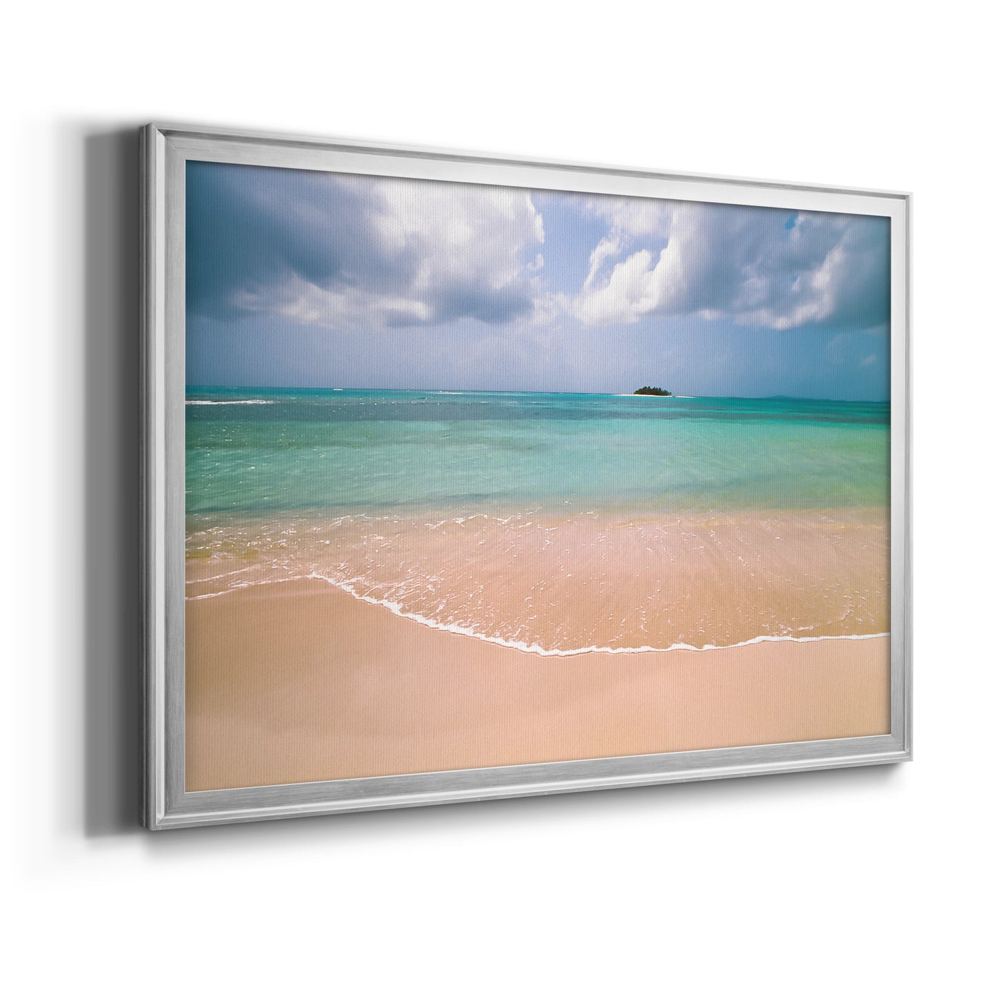 Clear Beach Premium Classic Framed Canvas - Ready to Hang