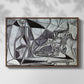 Goat's Skull, Bottle and Candle, 1952 - Floater Framed Canvas Print