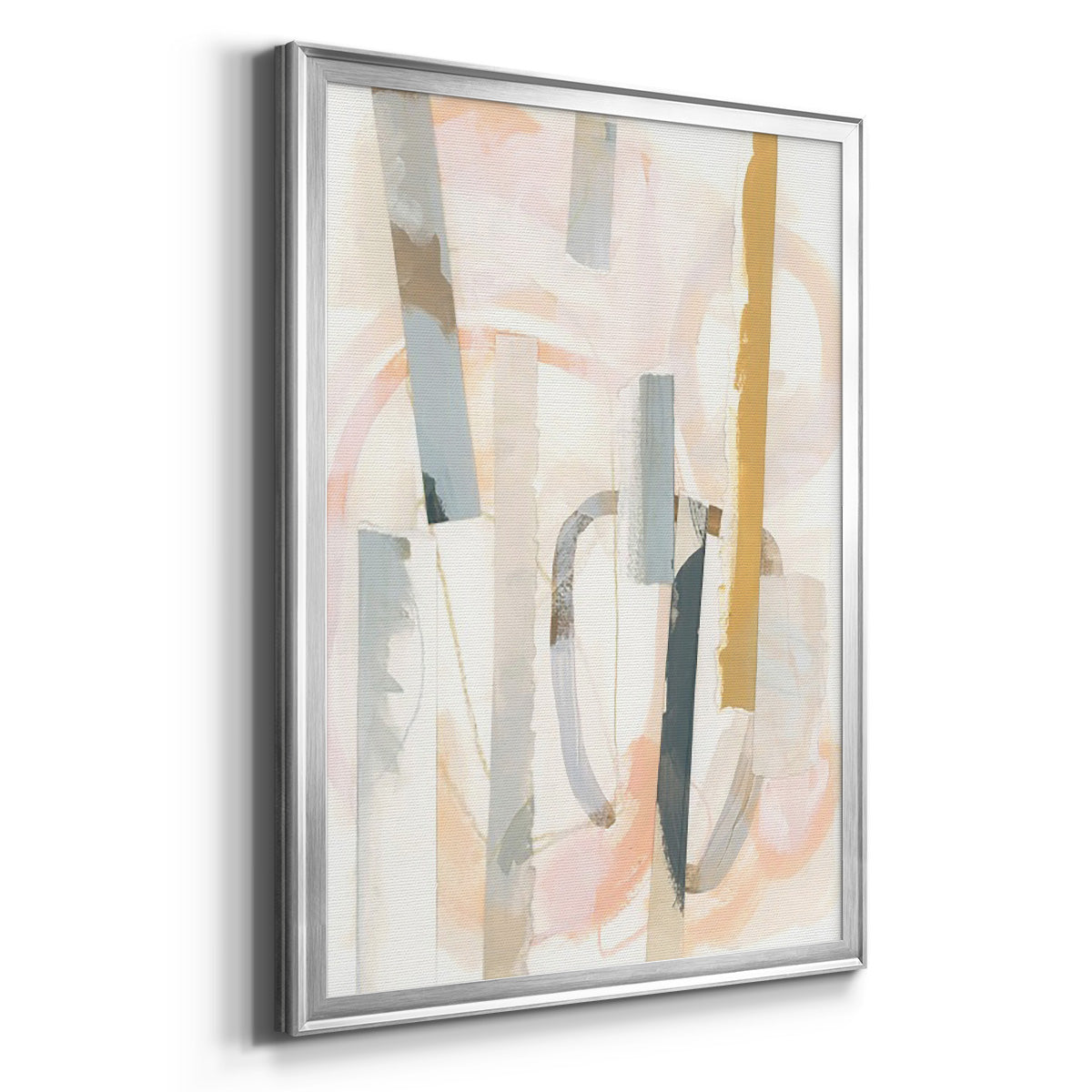 Melon Litmus IV - Modern Framed Canvas Print