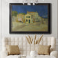 The Yellow House - Ornate Framed Canvas Print