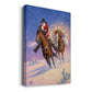 Santa's Big Ride - Gallery Wrapped Canvas