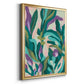 Jungle Wave II - Modern Framed Canvas Print