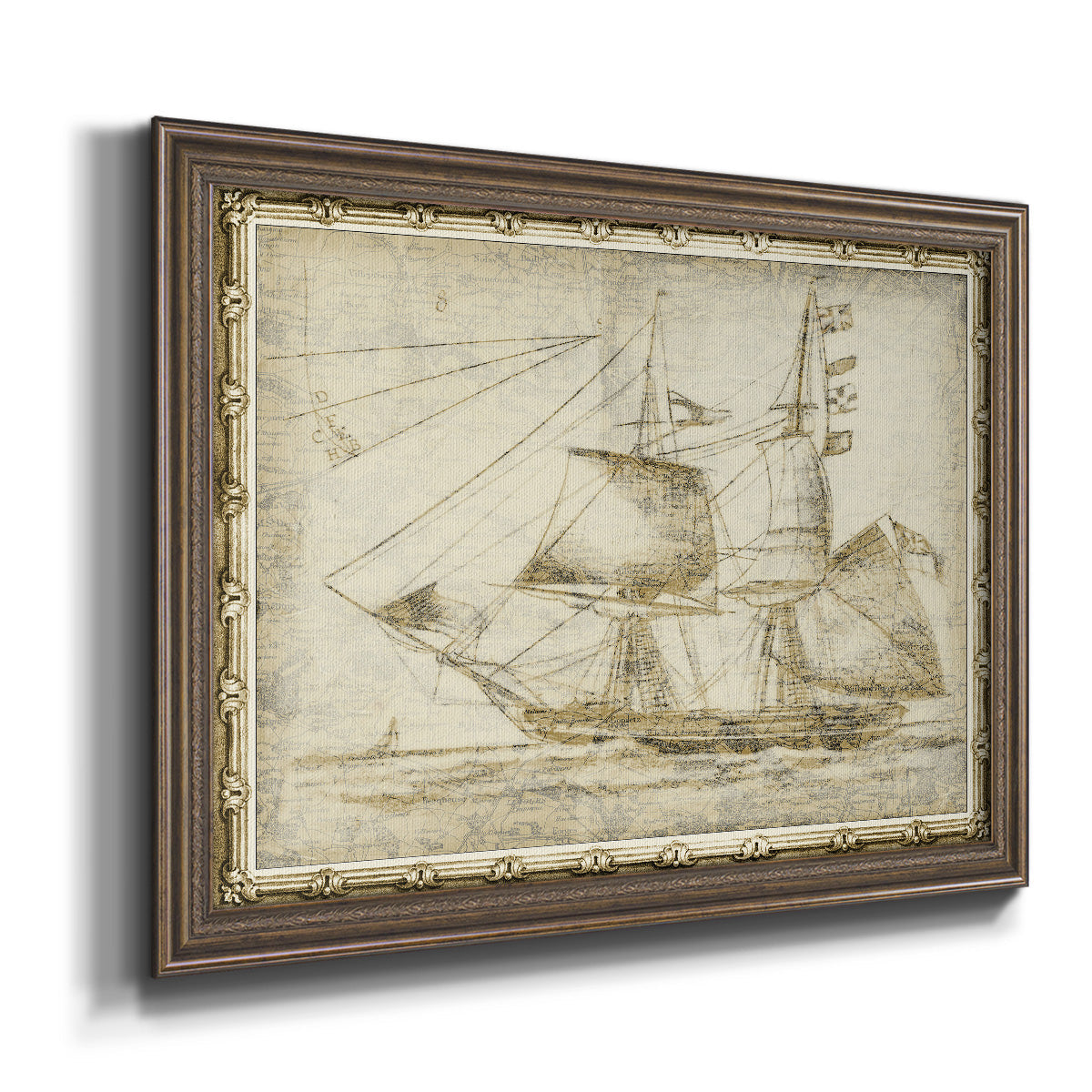 Ghost Ship II Premium Framed Canvas- Ready to Hang