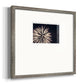 Sky Bloom- Premium Framed Print Double Matboard