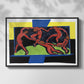 The Dance (La Danse), 1939 - Floater Framed Canvas Print