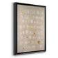 Embellished Cobblestone II - Modern Framed Canvas Print
