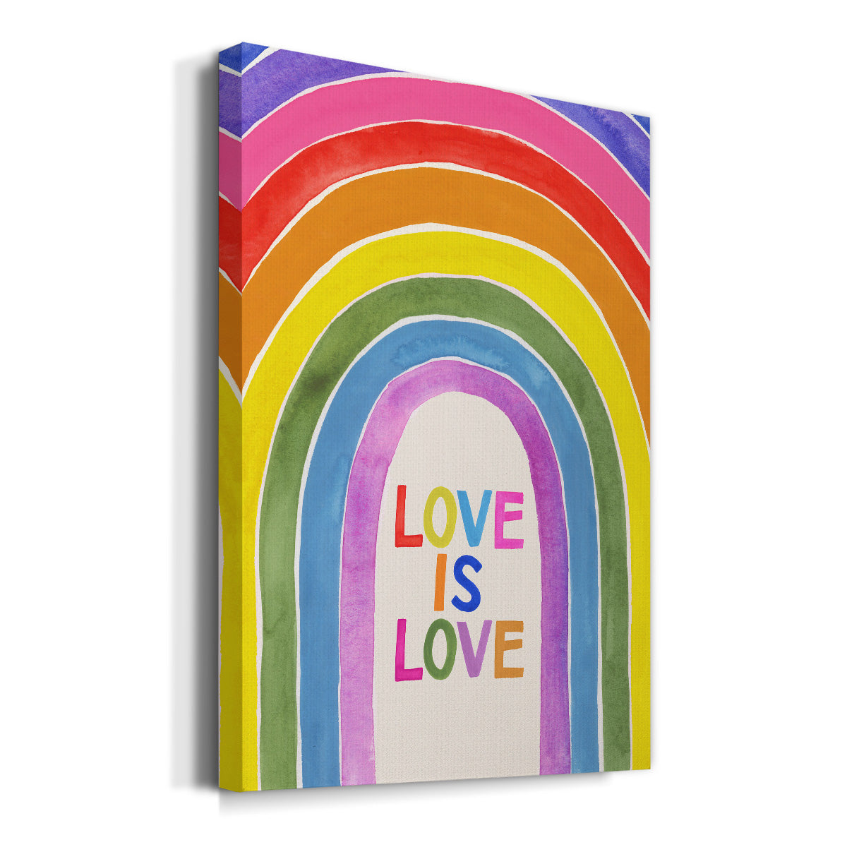 Love Loudly Collection B Premium Gallery Wrapped Canvas - Ready to Hang