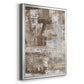 Bronzed II - Modern Framed Canvas Print