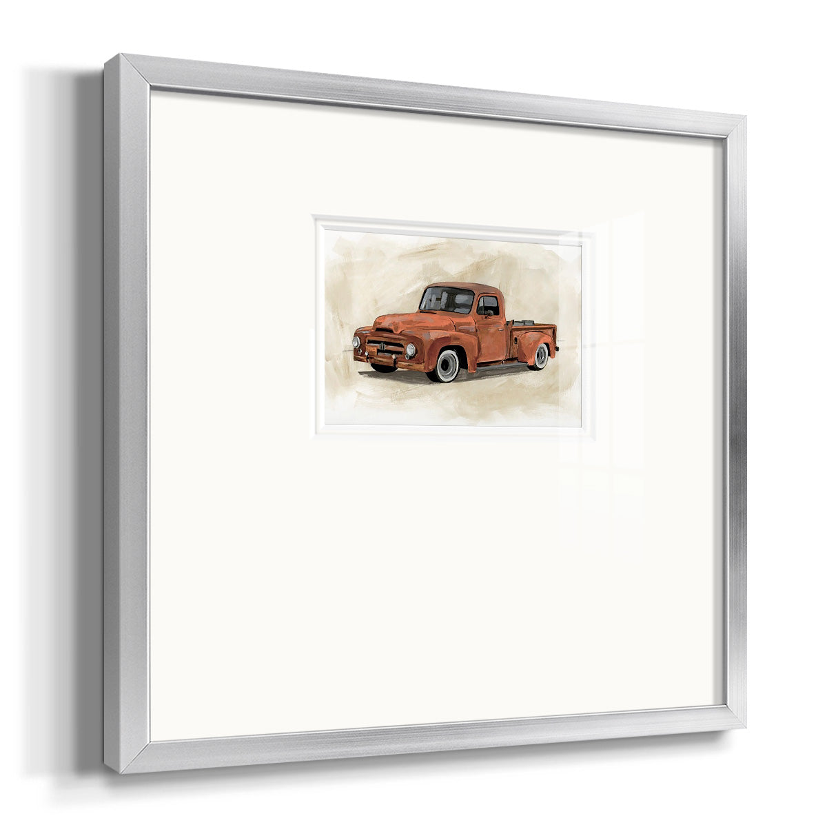 Pickup IV Premium Framed Print Double Matboard