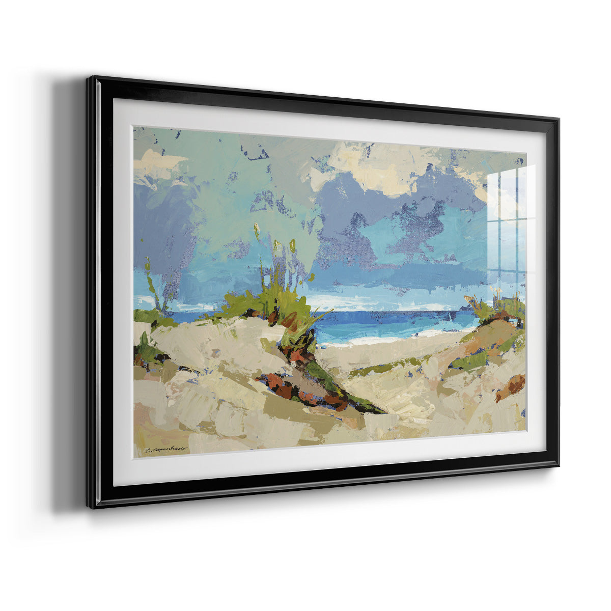 Dunes II Premium Framed Print - Ready to Hang