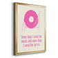 Sweet Melody II - Modern Framed Canvas Print