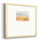 Ash Blue Horizon II Premium Framed Print Double Matboard