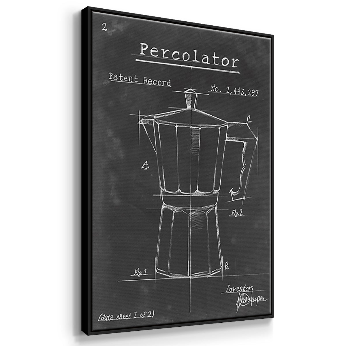 Morning Routine IV - Floater Framed Canvas Set