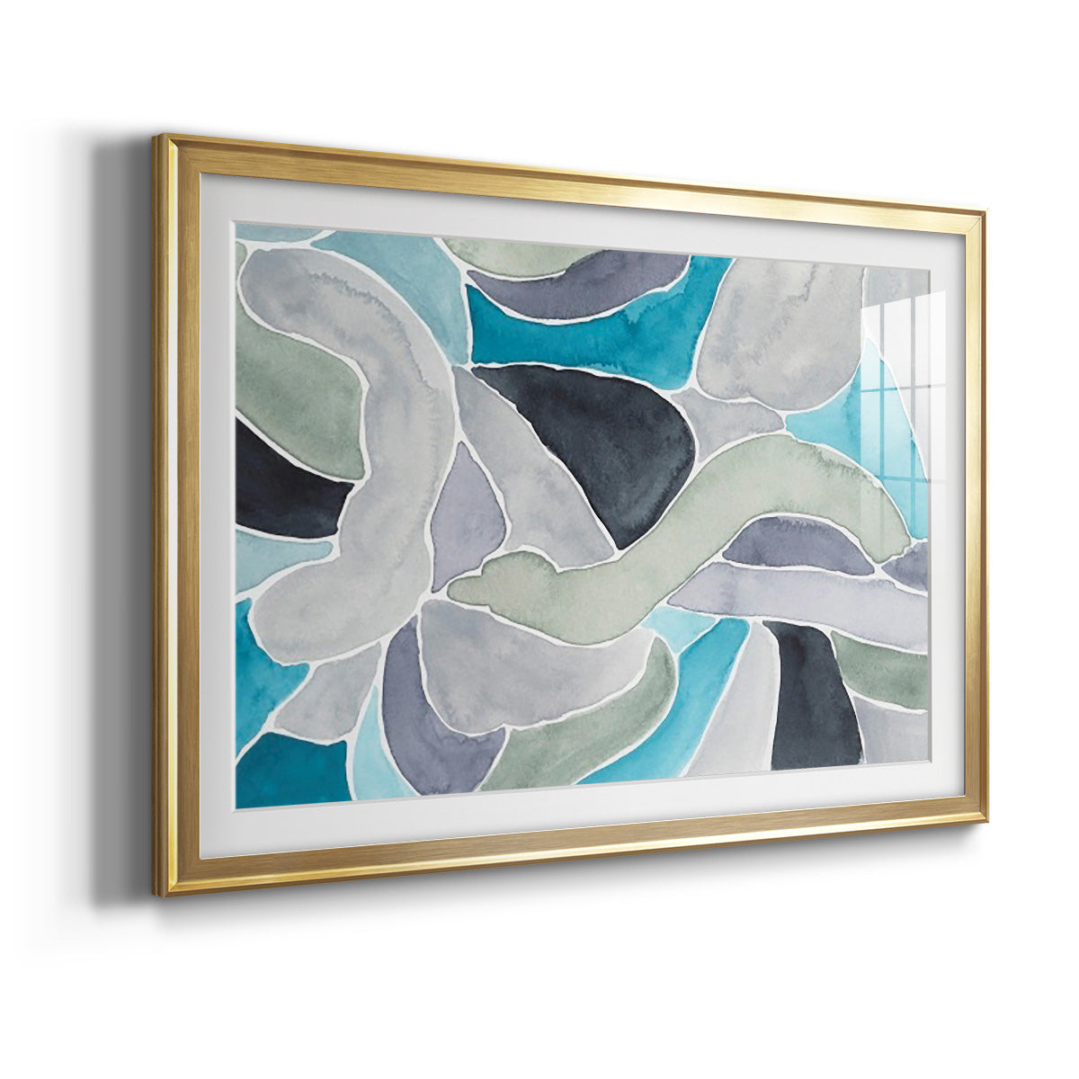 Subtle Billows II Premium Framed Print - Ready to Hang