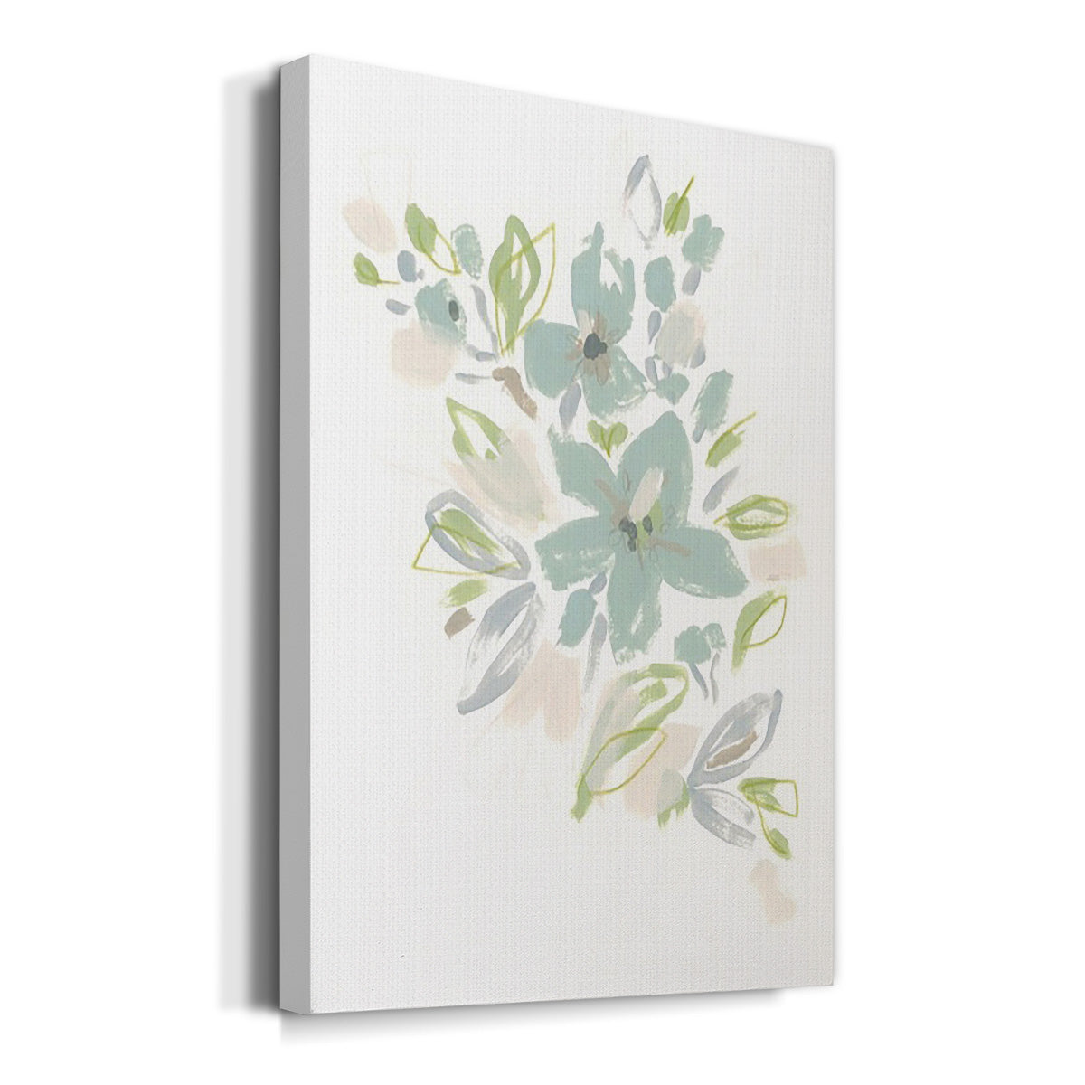 Seafoam Petals IV - Canvas Art Print