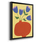 Modern Blooms III - Modern Framed Canvas Print