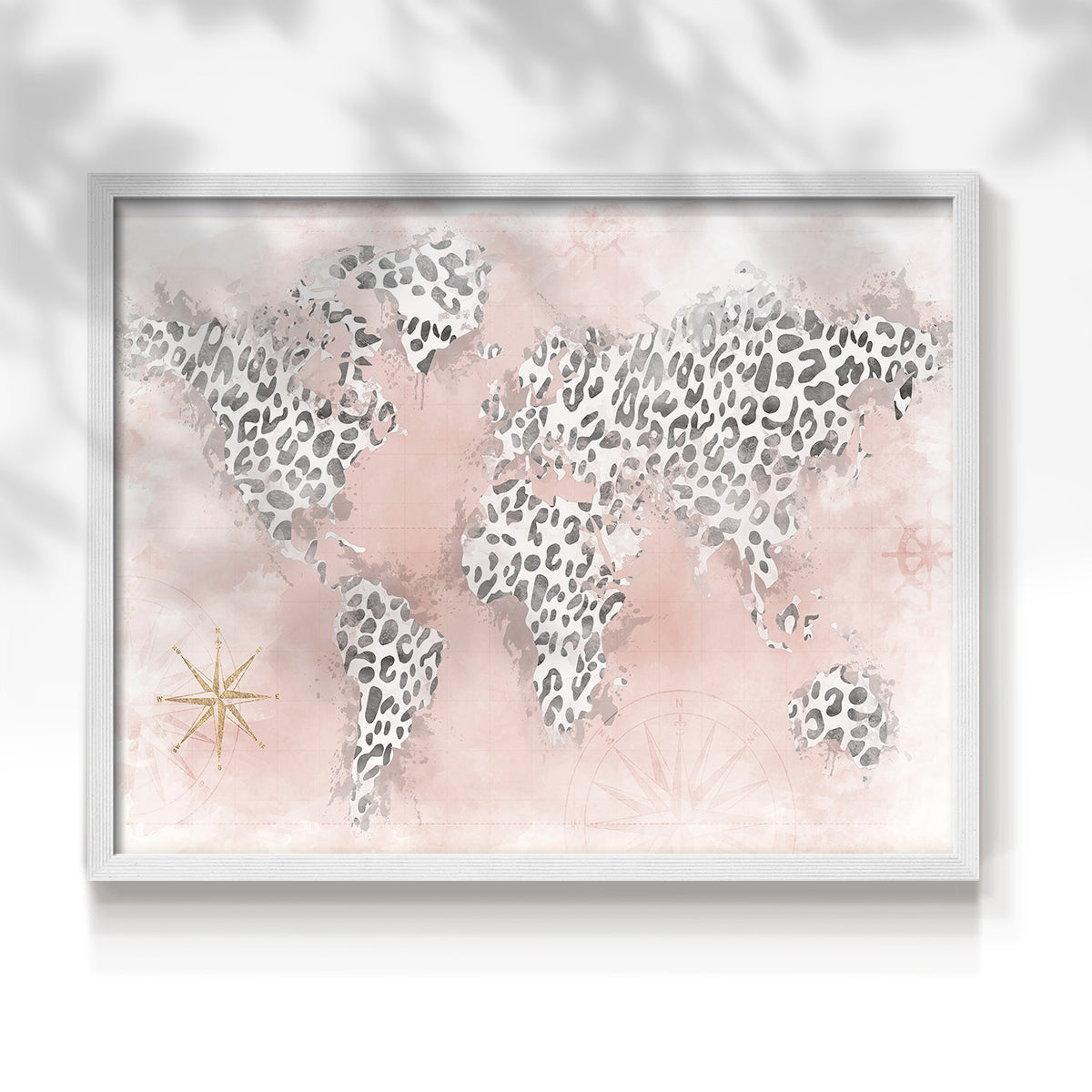 45092,world map,leopard print,artwork,modern design,soft pink,vintage compass,home decor,animal print,wall art,illustration,geography,stylish,elegant,framed art,contemporary decor,creative design,interior design,textured background,decorative piece,travel theme,nature inspired,unique artwork,global map,chic decor,feminine style,abstract art,wall decoration,visual art,fashionable design,printed map,color palette,animal kingdom,contemporary artwork,tropical themes,patterned map,Re-stickable,Text & Numbers