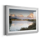 Snake River Fog - Modern Framed Art Print